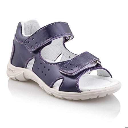 SAKIK Bebe Çocuk Genç Kız Erkek Unisex Günlük Hakiki Deri Sandalet