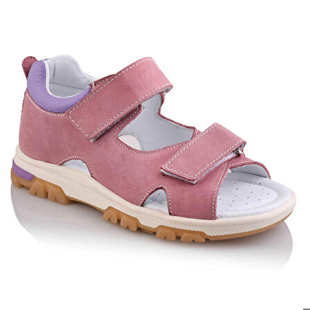 ŞARA Bebe Çocuk Genç Kız Erkek Unisex Günlük Hakiki Deri Sandalet