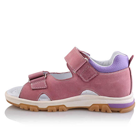 ŞARA Bebe Çocuk Genç Kız Erkek Unisex Günlük Hakiki Deri Sandalet