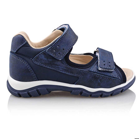 TAYGUR Bebe Çocuk Genç Kız Erkek Unisex Günlük Hakiki Deri Sandalet