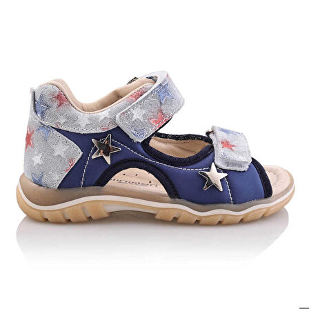 TAYGAN Bebe Çocuk Genç Kız Erkek Unisex Günlük Hakiki Deri Sandalet