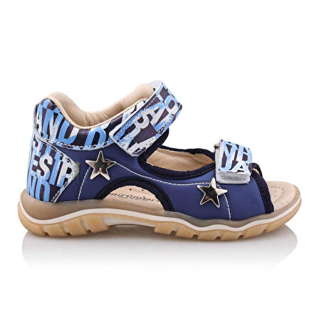 TAYGAN Bebe Çocuk Genç Kız Erkek Unisex Günlük Hakiki Deri Sandalet