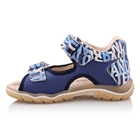 TAYGAN Bebe Çocuk Genç Kız Erkek Unisex Günlük Hakiki Deri Sandalet