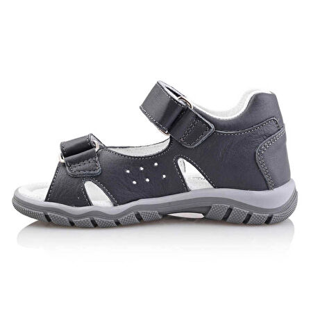 SAKIK Bebe Çocuk Genç Kız Erkek Unisex Günlük Hakiki Deri Sandalet
