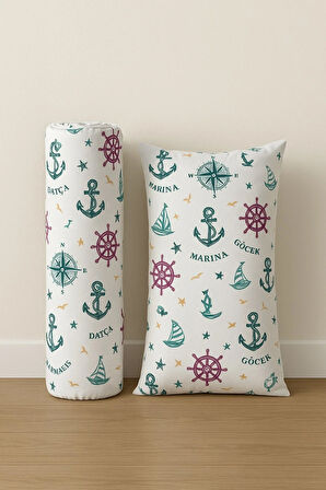 Tek Kişilik Desenli Lastikli Çarşaf Seti 90x200 Cm + 1 Yastık Kılıfı 50x70