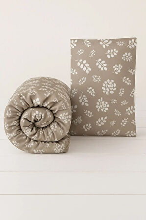 Çift Kişilik Desenli Lastikli Çarşaf Seti 160x200 Cm + 2 Adet Yastık Kılıfı 50x70