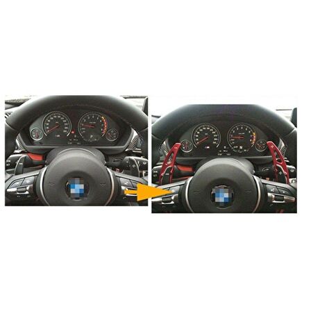 Bmw F30 m3 direksiyon f1 vites kulakçık paddle shift kırmızı