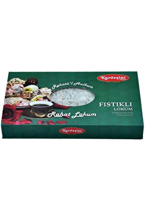 Kardeşler Fıstıklı Hediyelik Lokum 700 G x 6 Adet