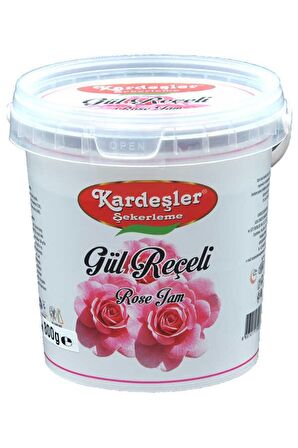 Kardeşler Gül Reçeli Kova 800 G x 2 Adet