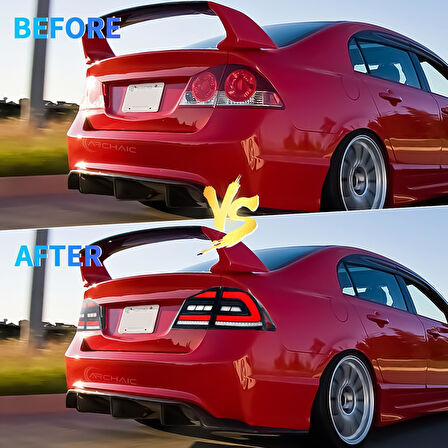 AUTOGP  Honda civic fd6 stop lambası ledli japon model 2006 / 2012