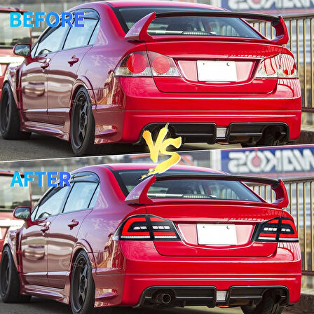 AUTOGP  Honda civic fd6 stop lambası ledli japon model 2006 / 2012