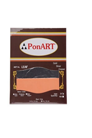 Varak Gümüş 25 Yaprak 14x14 Cm