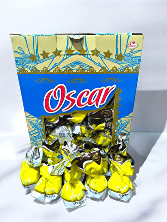 Oscar Fındık Aromalı Sütlü Kokolin Çikolatalı Şeker 1 Kg