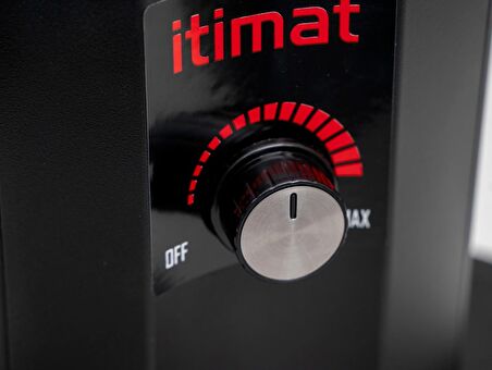 İtimat 10552 2000 W Termostatlı Elektrikli Kule Tipi Infrared Isıtıcı 