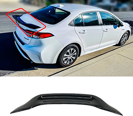 AUTOGP  Toyota corolla bagaj üstü spoiler jdm siyah boyalı 2019+