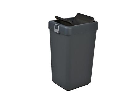 Motek COB-411 Comfort Dustbin 18 Litre Çöp Kutusu Kovası Antrasit