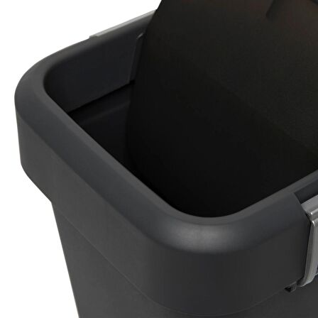 Motek COB-411 Comfort Dustbin 18 Litre Çöp Kutusu Kovası Antrasit