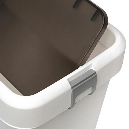 Motek COB-411 Comfort Dustbin 18 Litre Çöp Kutusu Kovası Beyaz