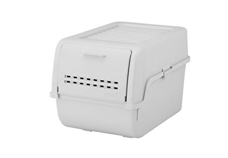 Motek MT-40 S-Box 8 Litre 3'lü Çok Amaçlı Organizer Düzenleyici Gri ( 3*8Litre )