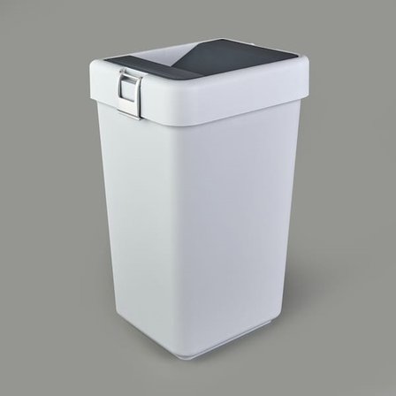 Motek Comfort Çöp Kovası - Gri - 25 lt