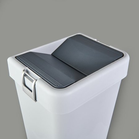 Motek Comfort Çöp Kovası - Gri - 25 lt