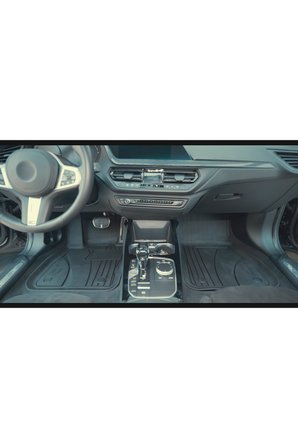 Sahler Bmw 1 Serisi F40 2019+ Uyumlu Havuzlu 4.5D Kauçuk Oto Paspas Seti