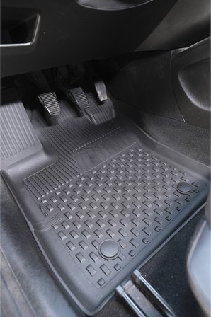 Sahler Fiat Egea Hb / Sw 2016+ Uyumlu Havuzlu 4.5D Kauçuk Oto Paspas Seti