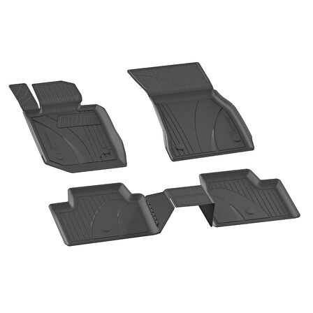 Sahler Sahler BMW G22 2020+ Uyumlu Araca Özel 4.5D Oto Paspas - Havuzlu Paspas - Havuz Paspas