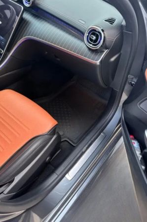 Sahler Mercedes C Serisi 2021+ Uyumlu 4.5D Havuzlu Oto Paspas Seti