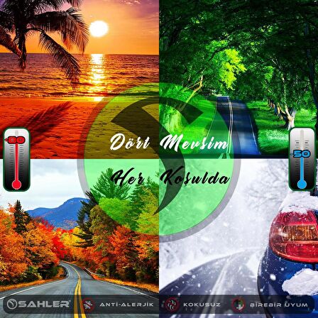 Sahler Sahler AUDİ A6 2011-2019 Uyumlu BEJ PASPAS