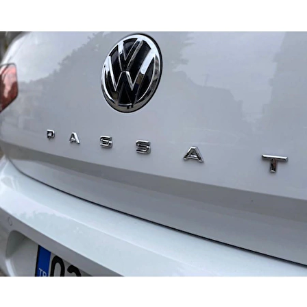 Vw passat bagaj yazısı arması krom paslanmaz