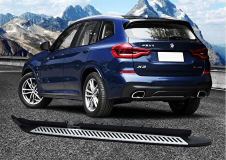 Bmw x3 yan basamak marşbiyel koruma G01 2018+