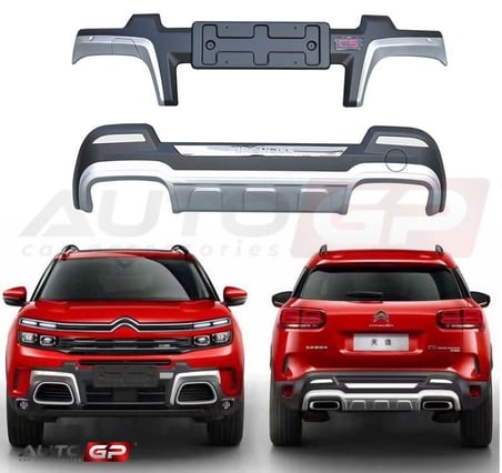 Citroen C5 Aircross ön arka tampon koruması difüzör 2019+