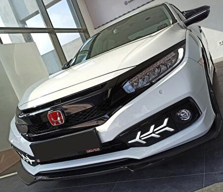 AUTOGP  Honda civic fc5 ön sis gündüz drl led lambası farı 2019+ makyajlı