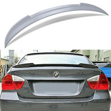 Bmw E90 bagaj üstü spoiler yarasa tip boyasız 2005 / 2012