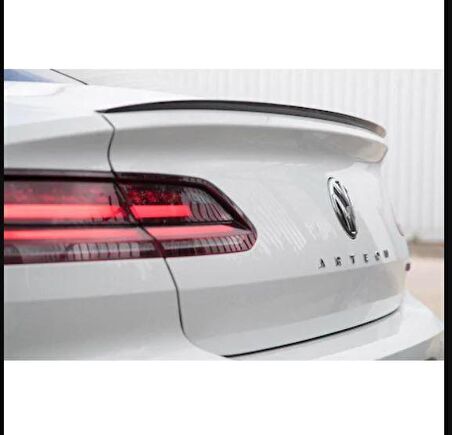 Vw arteon cc bagaj üstü spoiler siyah boyalı