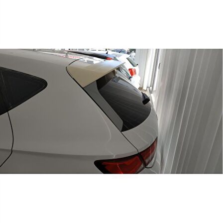 Seat leon bagaj üstü spoiler 3 parça boyasız plastik 2013+