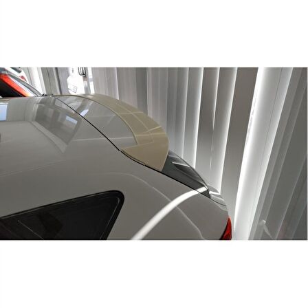 Seat leon bagaj üstü spoiler 3 parça boyasız plastik 2013+