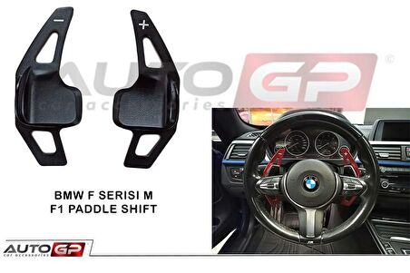 Bmw F32 F33 F36 m direksiyon f1 vites kulakçık paddle shift siyah