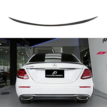 Mercedes w213 bagaj üstü spoiler 2015+ pianoblack boyalı