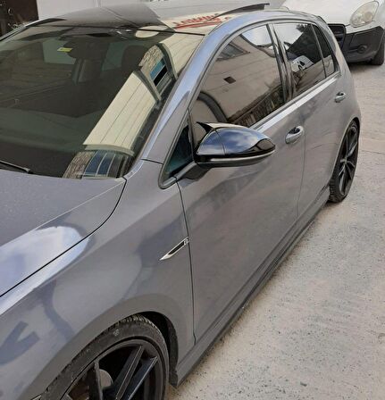 Vw golf 7.5 ayna kapağı batman yarasa piano black