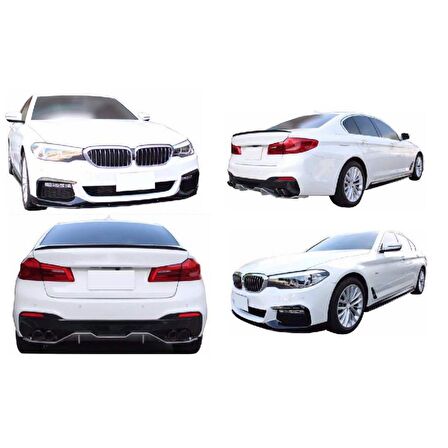 Bmw g30 m body kit tampon seti komple 2016+ 5 serisi