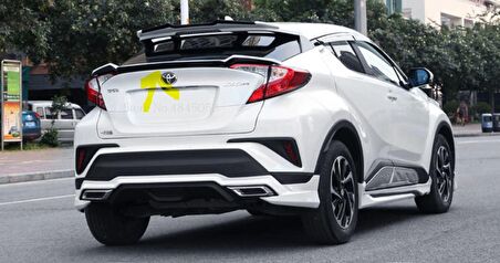 Toyota chr bagaj üstü spoiler boyasız plastik