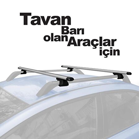 Araç tavan ara atkı barı taşıyıcı bagaj ayağı 135cm arabar