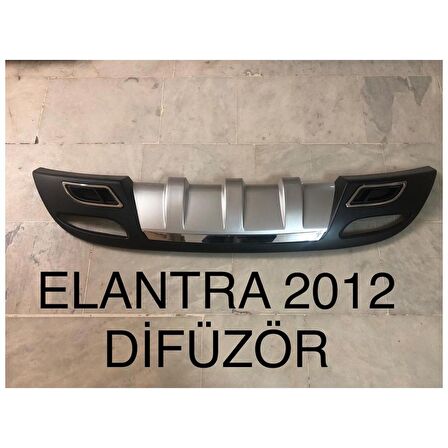 Hyundai elantra difüzör arka tampon çift çıkış egzoz 2011 / 2013