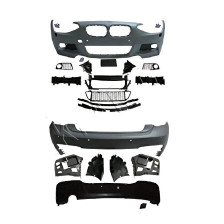 Bmw F20 body kit tampon seti komple m-tech 2011 / 2015