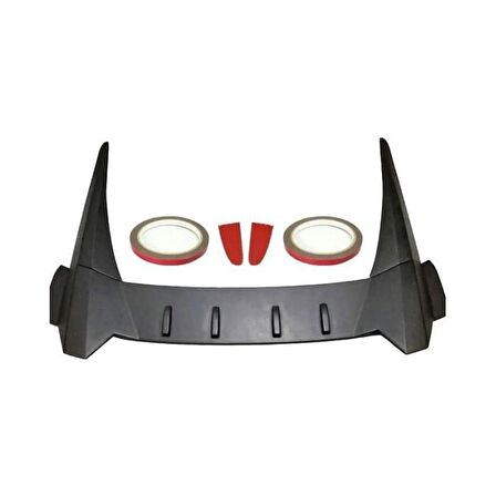 Honda civic fc5 uyumlu cam üstü spoiler typer model sedan araçlar için
