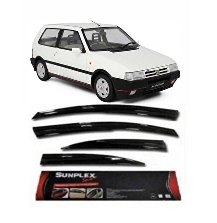 Fiat uno cam rüzgarlığı sunplex mugen tip