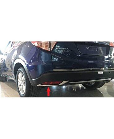 Honda hrv uyumlu için uygundur arka tampon çıtası krom sis çerçevesi 2016- yeni hrv