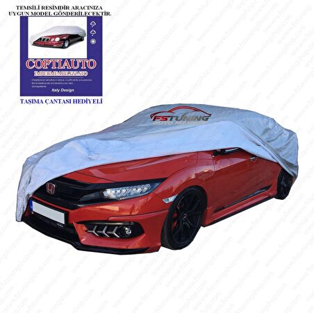 Honda civic fd6 uyumlu için uygundur  süper lüks oto brandası örtüsü %70 müflonlu